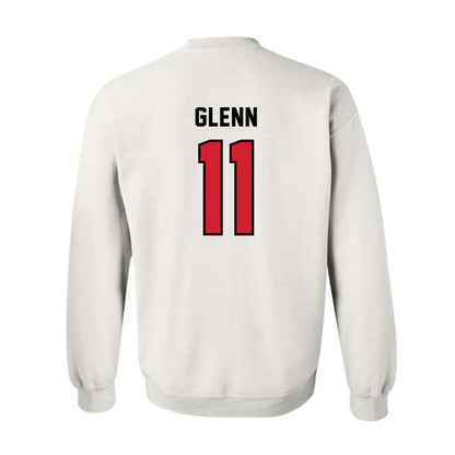 Western Kentucky - NCAA Football : Brock Glenn - Classic Shersey Crewneck Sweatshirt-1