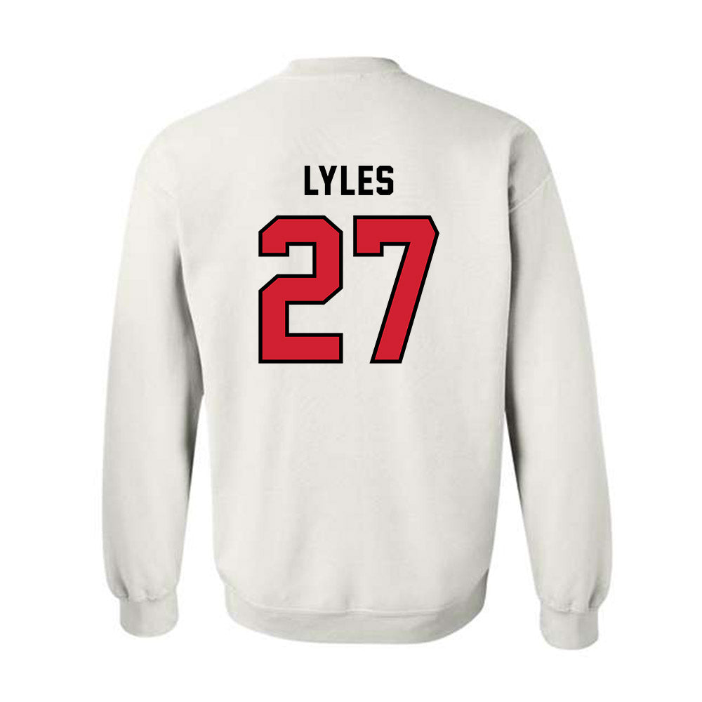 Western Kentucky - NCAA Baseball : Zach Lyles - Classic Shersey Crewneck Sweatshirt-1