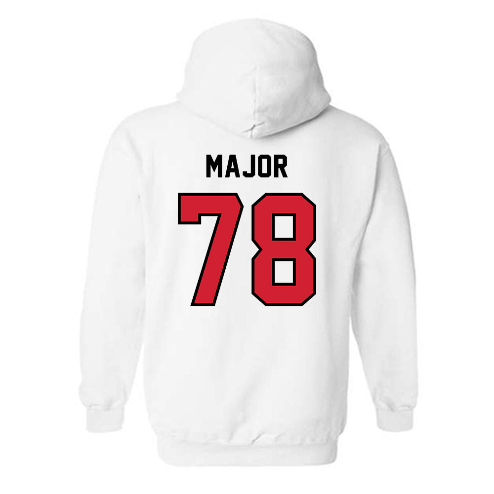 Western Kentucky - NCAA Football : Tyreek Major - Classic Shersey Hooded Sweatshirt-1