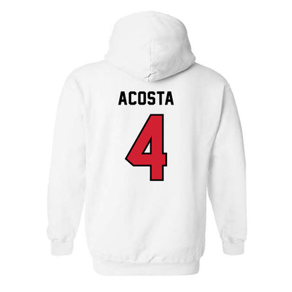 Western Kentucky - NCAA Baseball : JP Acosta - Classic Shersey Hooded Sweatshirt-1