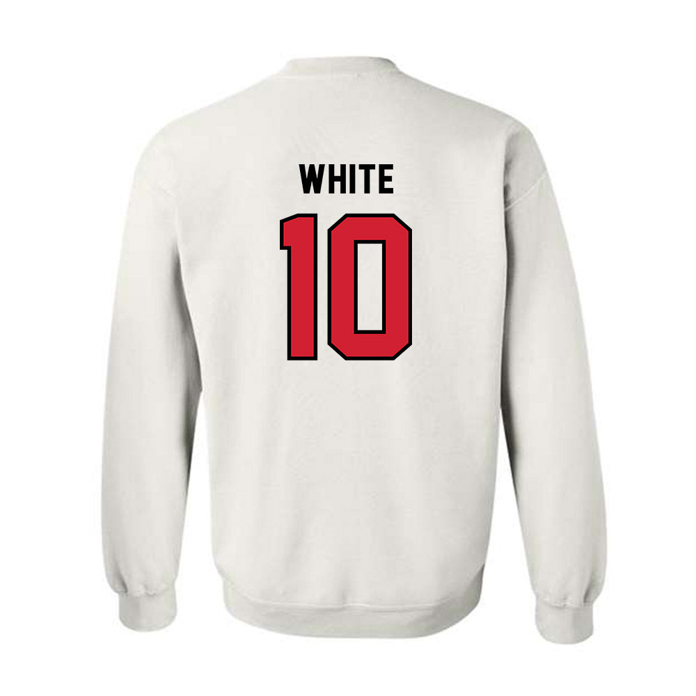 Western Kentucky - NCAA Football : Christian White - Classic Shersey Crewneck Sweatshirt-1