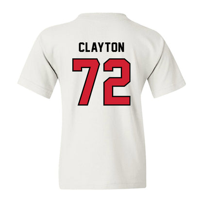 Western Kentucky - NCAA Football : Zach Clayton - Classic Shersey Youth T-Shirt-1