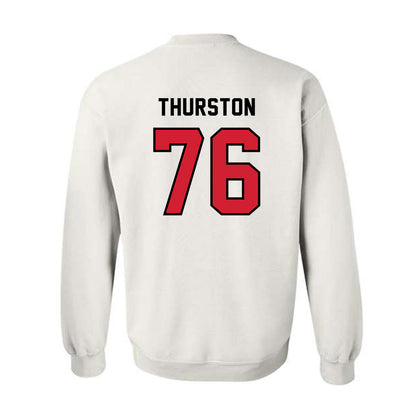 Western Kentucky - NCAA Football : Max Thurston - Classic Shersey Crewneck Sweatshirt-1