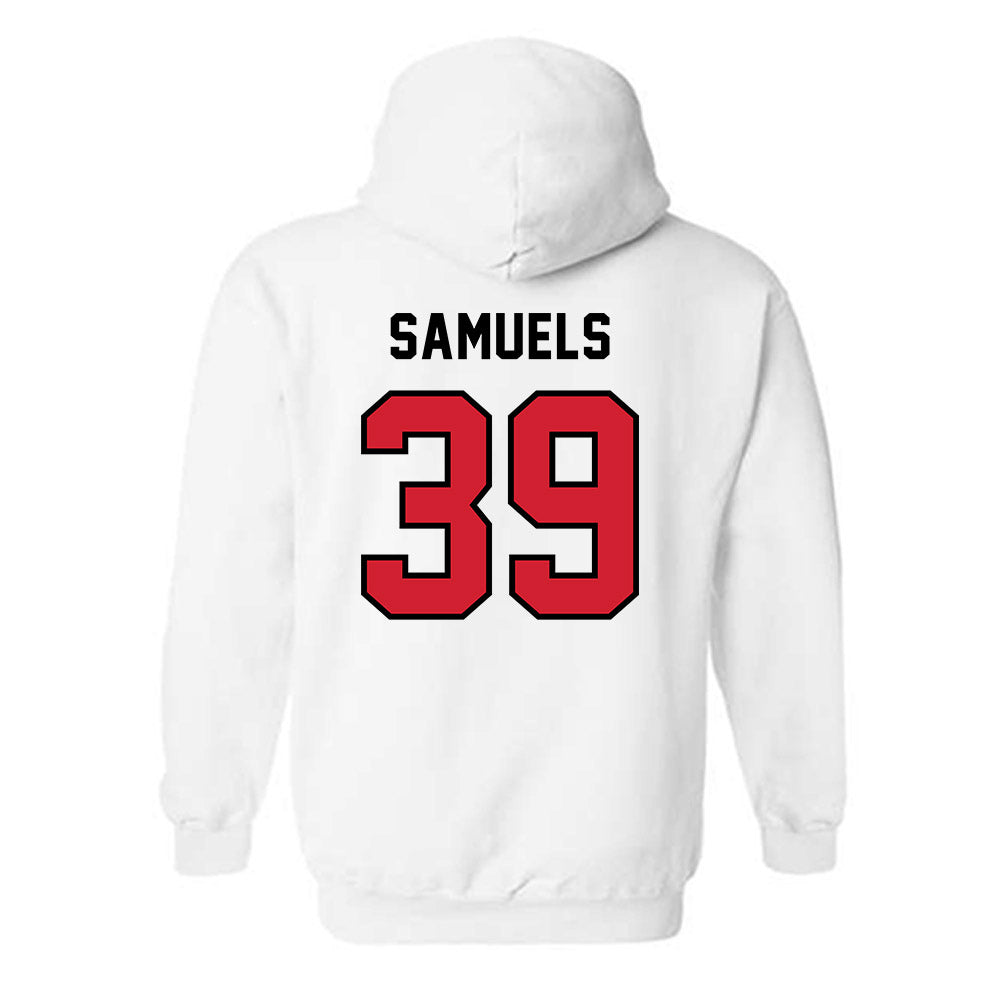 Western Kentucky - NCAA Baseball : Kaine Samuels - Classic Shersey Hooded Sweatshirt-1