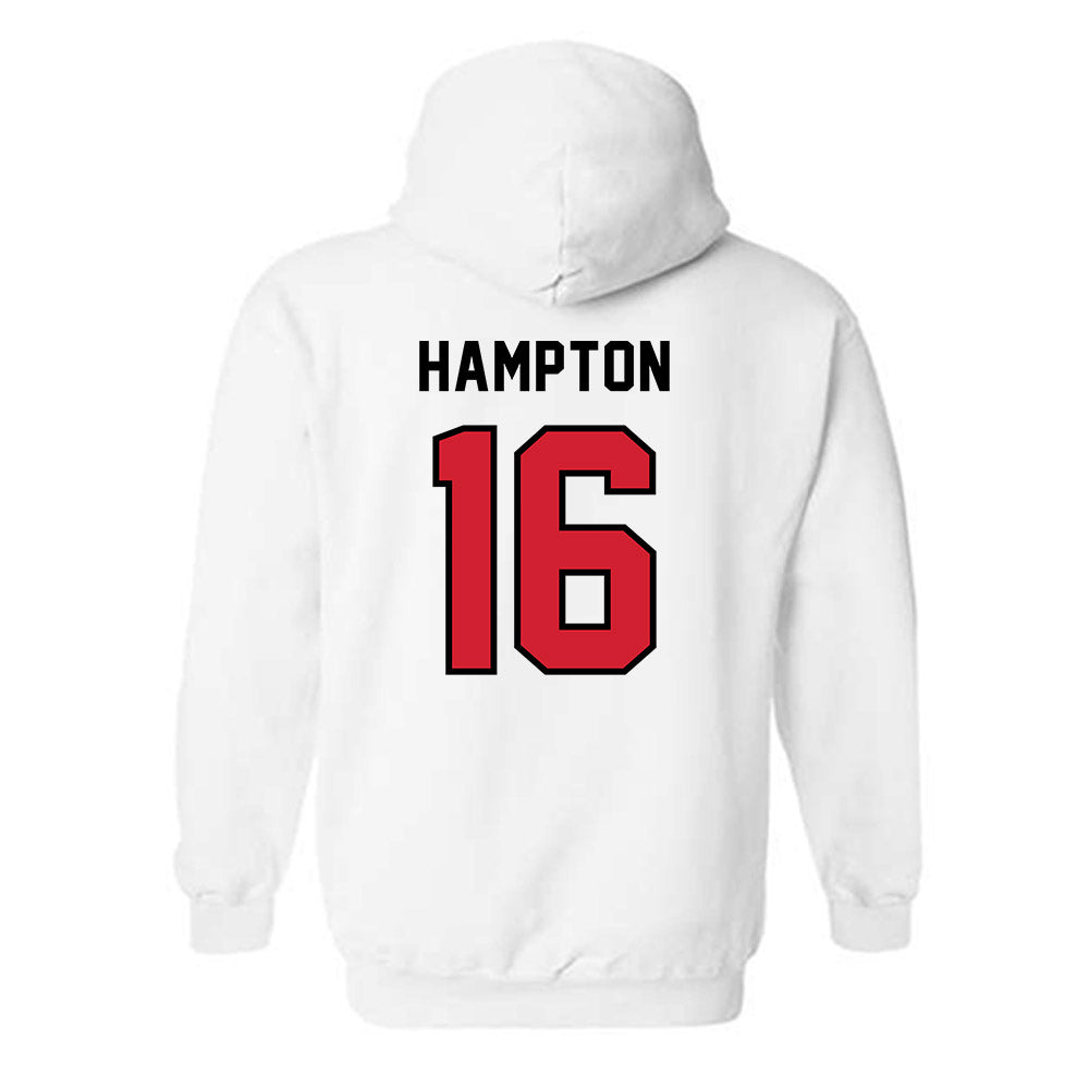 Western Kentucky - NCAA Football : Darius Hampton - Classic Shersey Hooded Sweatshirt-1