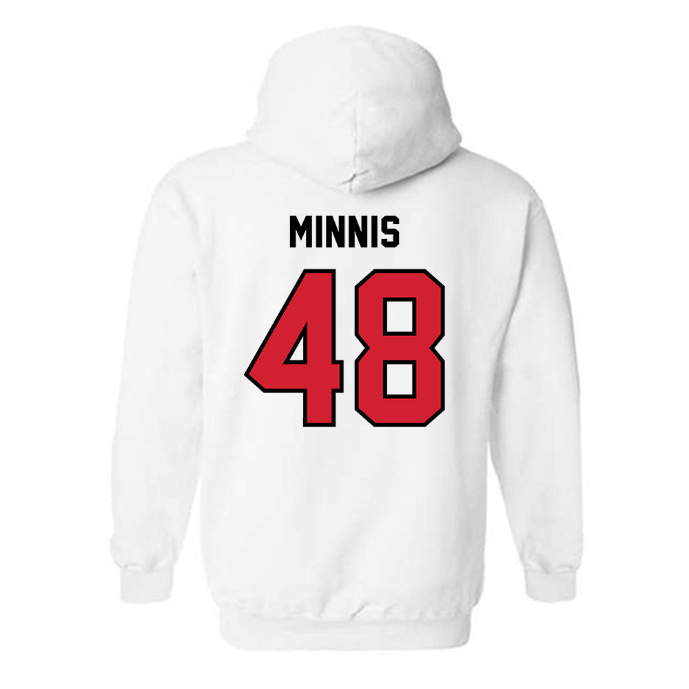 Western Kentucky - NCAA Football : Zsacari Minnis - Classic Shersey Hooded Sweatshirt-1