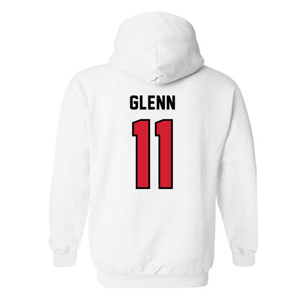 Western Kentucky - NCAA Football : Brock Glenn - Classic Shersey Hooded Sweatshirt-1