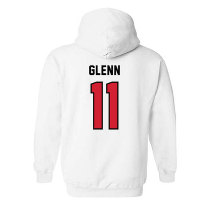 Western Kentucky - NCAA Football : Brock Glenn - Classic Shersey Hooded Sweatshirt-1