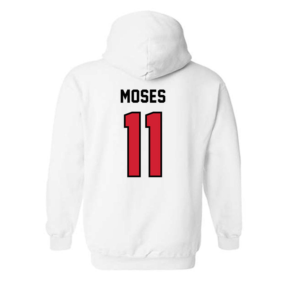 Western Kentucky - NCAA Football : Canyon Moses - Classic Shersey Hooded Sweatshirt-1
