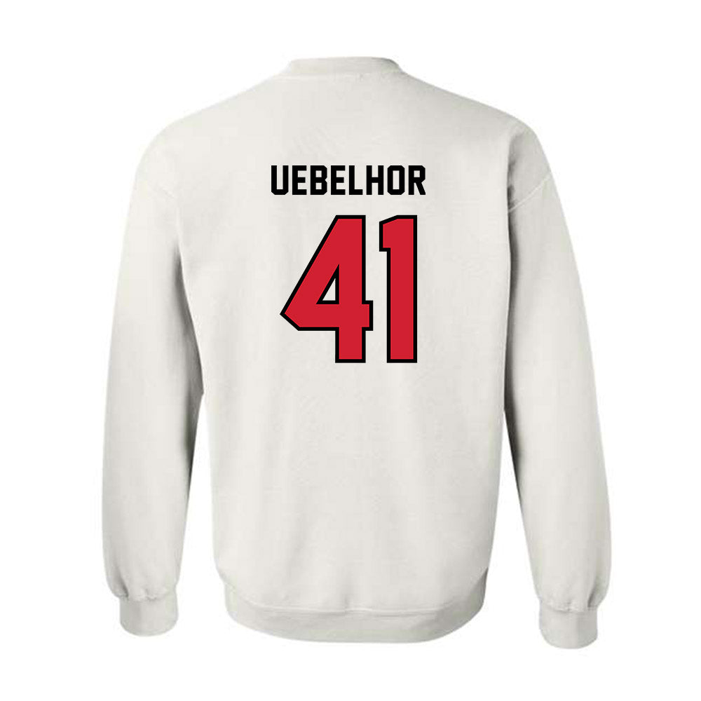 Western Kentucky - NCAA Baseball : Mick Uebelhor - Classic Shersey Crewneck Sweatshirt-1