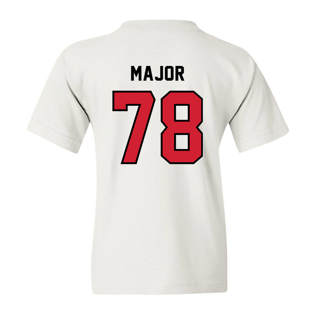 Western Kentucky - NCAA Football : Tyreek Major - Classic Shersey Youth T-Shirt-1