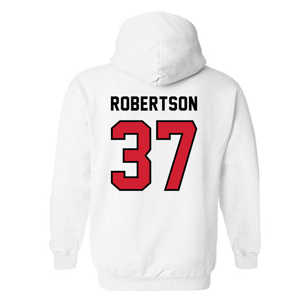 Western Kentucky - NCAA Baseball : Aaron Robertson - Classic Shersey Hooded Sweatshirt-1