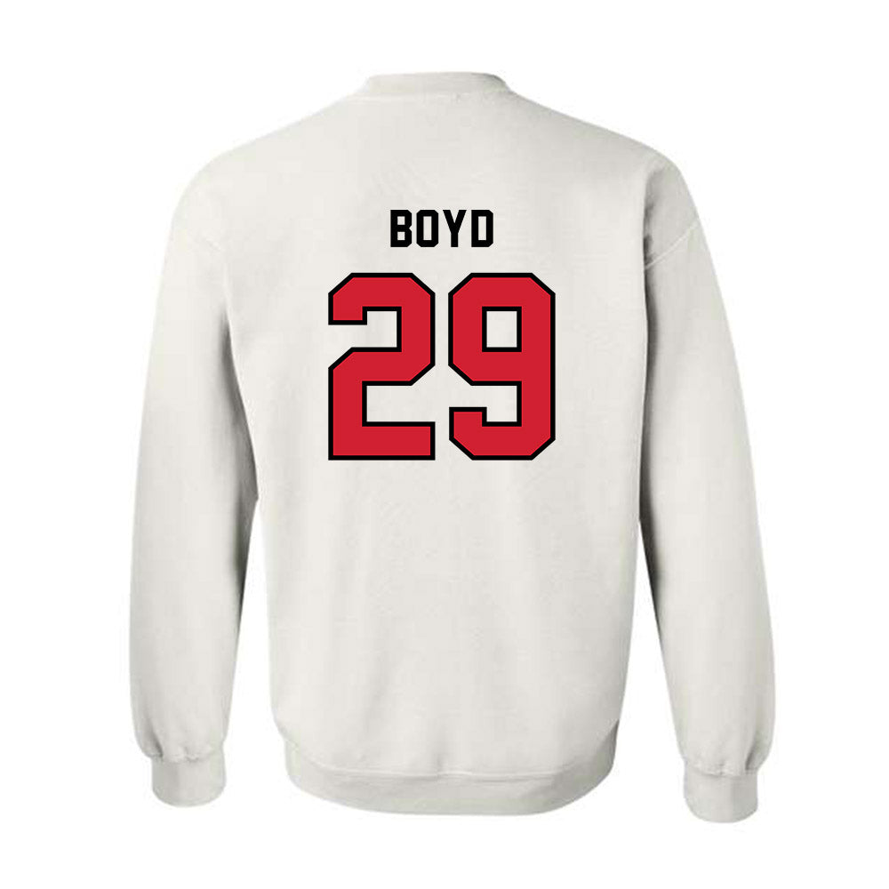 Western Kentucky - NCAA Football : Adrion Boyd - Classic Shersey Crewneck Sweatshirt-1
