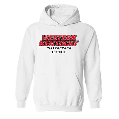 Western Kentucky - NCAA Football : Nathan Gonzales - Classic Shersey Hooded Sweatshirt-0