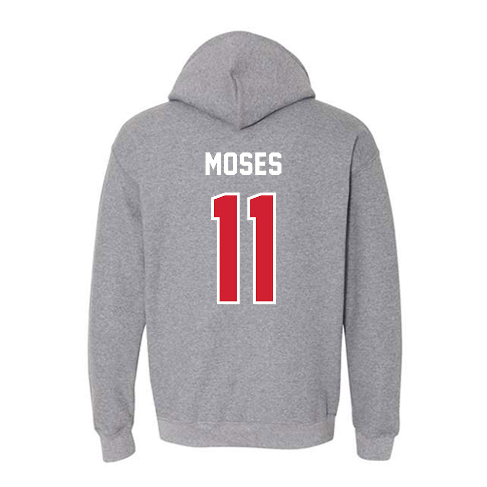 Western Kentucky - NCAA Football : Canyon Moses - Classic Shersey Hooded Sweatshirt-1