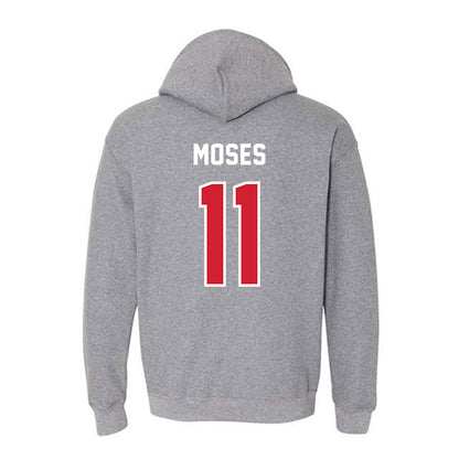 Western Kentucky - NCAA Football : Canyon Moses - Classic Shersey Hooded Sweatshirt-1