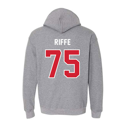 Western Kentucky - NCAA Football : Brody Riffe - Classic Shersey Hooded Sweatshirt-1
