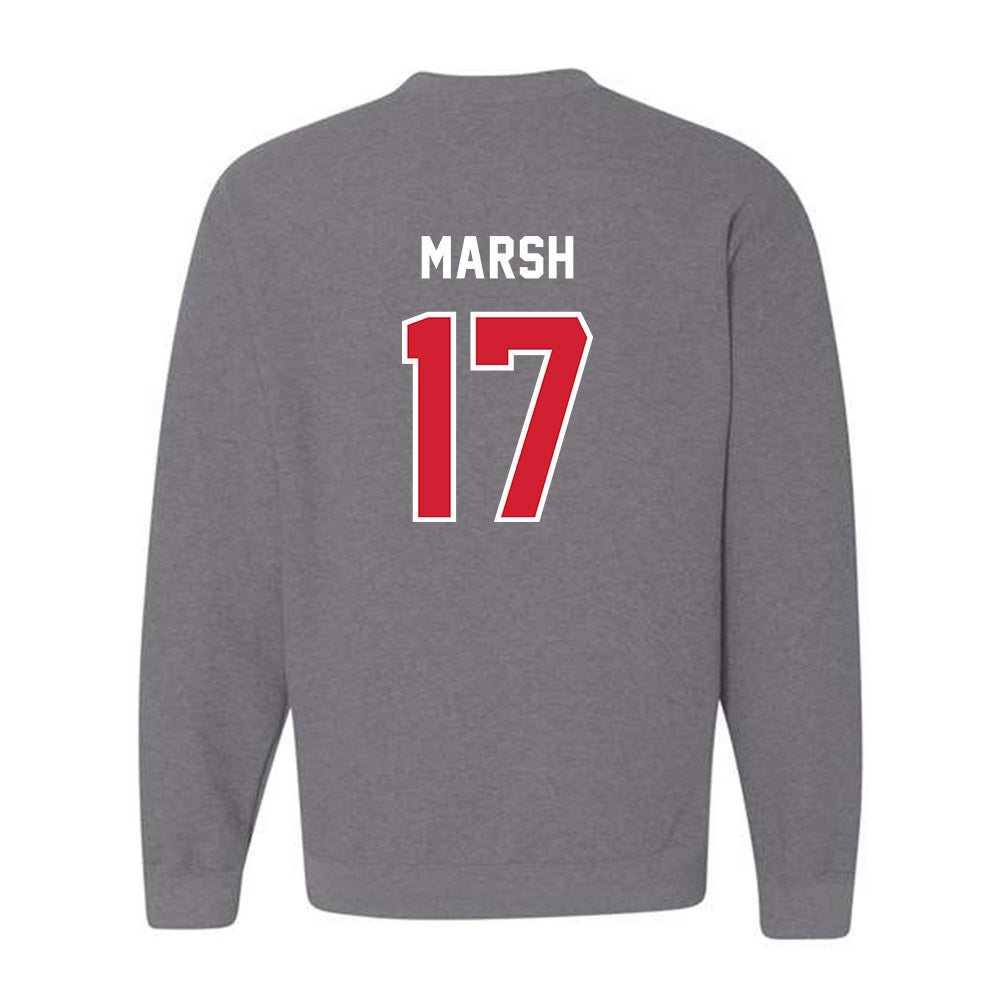 Western Kentucky - NCAA Baseball : Ty Marsh - Classic Shersey Crewneck Sweatshirt-1