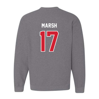 Western Kentucky - NCAA Baseball : Ty Marsh - Classic Shersey Crewneck Sweatshirt-1