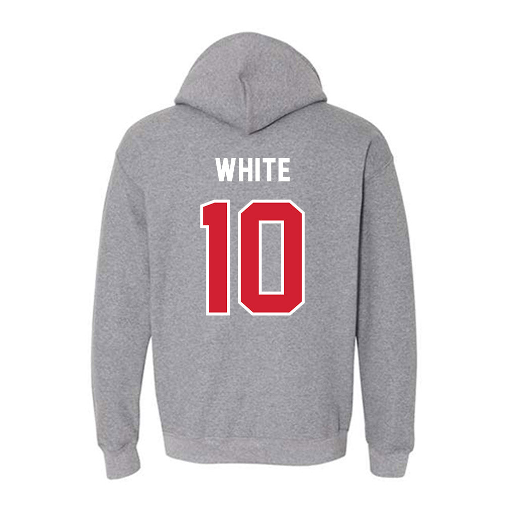 Western Kentucky - NCAA Football : Christian White - Classic Shersey Hooded Sweatshirt-1