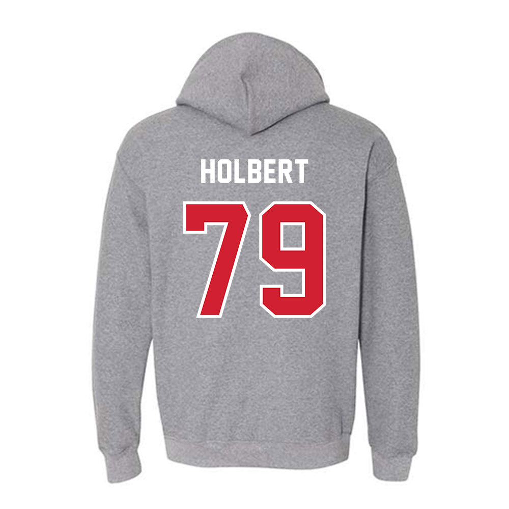 Western Kentucky - NCAA Football : Asa Holbert - Classic Shersey Hooded Sweatshirt-1