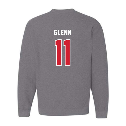 Western Kentucky - NCAA Football : Brock Glenn - Classic Shersey Crewneck Sweatshirt-1