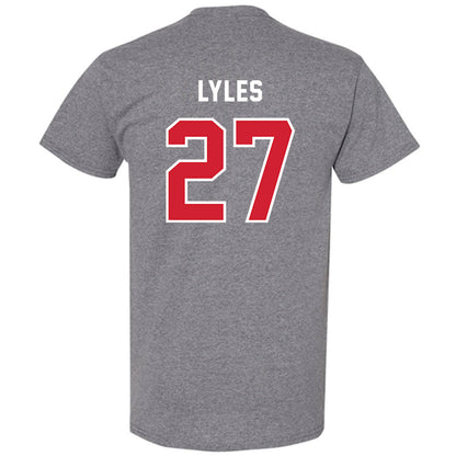 Western Kentucky - NCAA Baseball : Zach Lyles - Classic Shersey T-Shirt-1