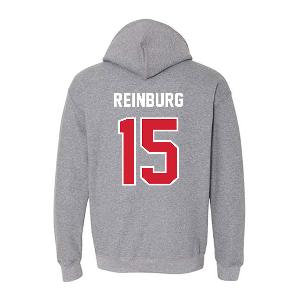 Western Kentucky - NCAA Baseball : Trey Reinburg - Classic Shersey Hooded Sweatshirt-1