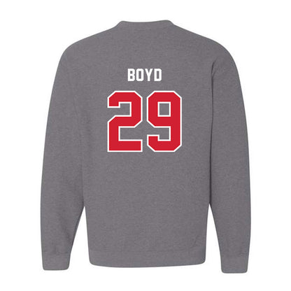 Western Kentucky - NCAA Football : Adrion Boyd - Classic Shersey Crewneck Sweatshirt-1