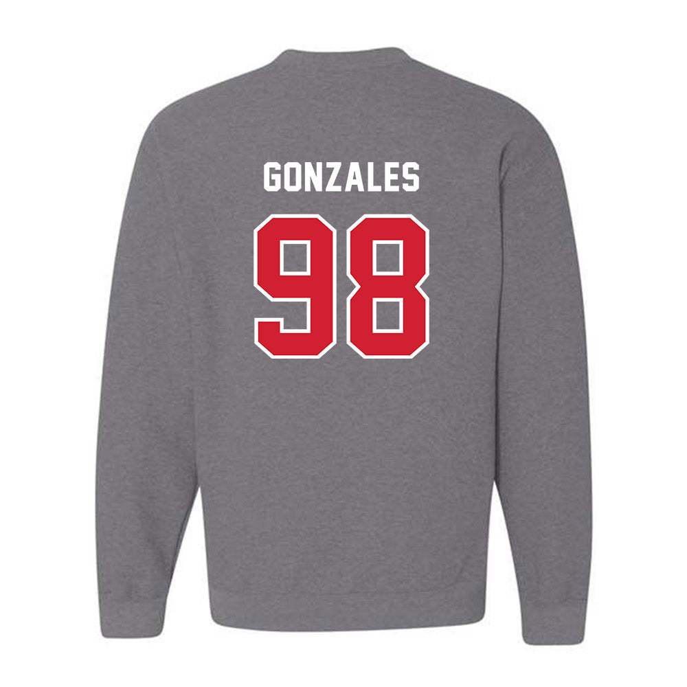 Western Kentucky - NCAA Football : Nathan Gonzales - Classic Shersey Crewneck Sweatshirt-1