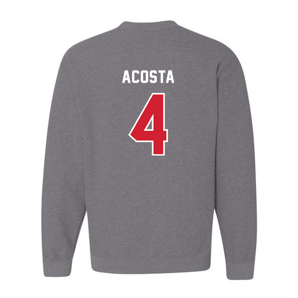 Western Kentucky - NCAA Baseball : JP Acosta - Classic Shersey Crewneck Sweatshirt-1