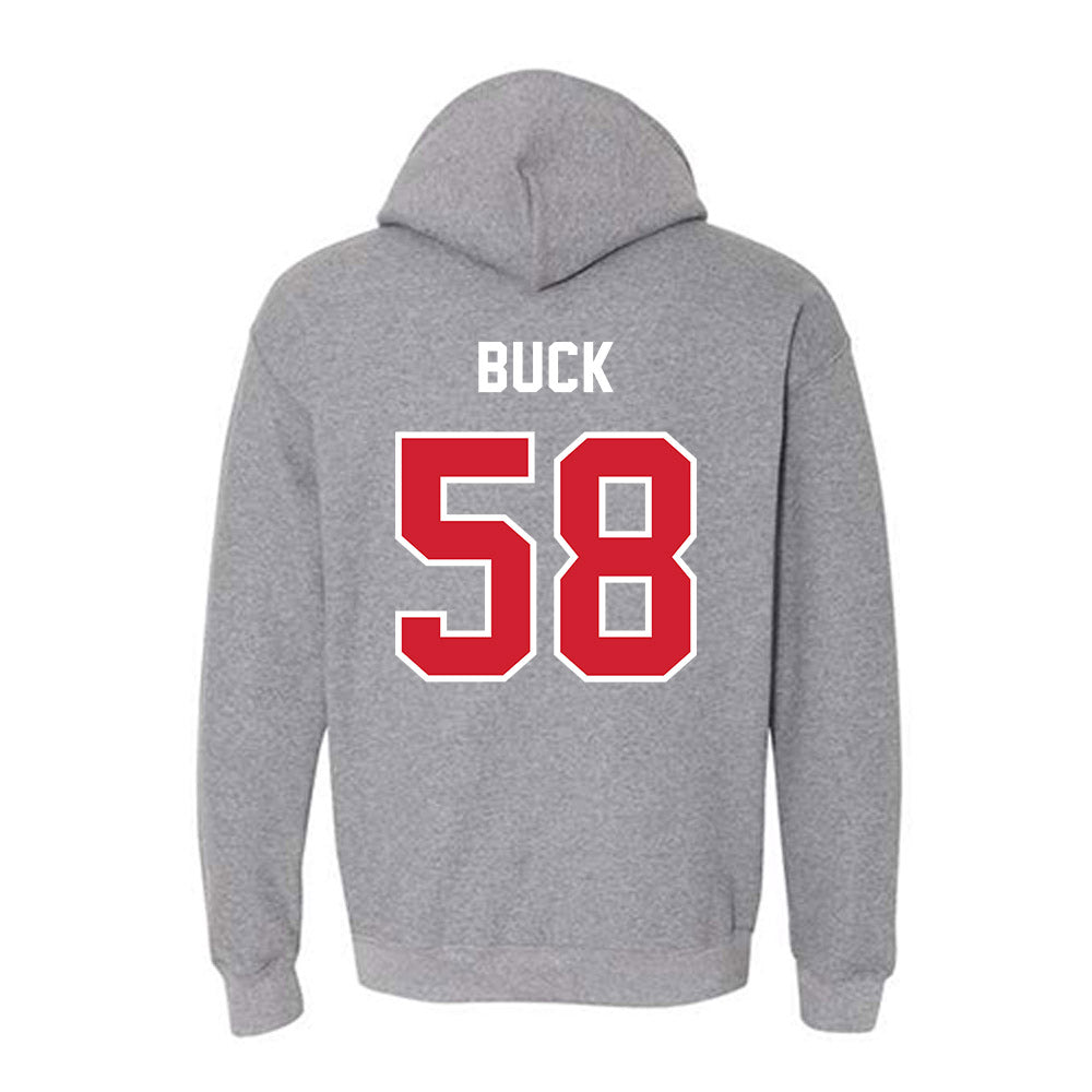 Western Kentucky - NCAA Football : Michael Buck - Classic Shersey Hooded Sweatshirt-1