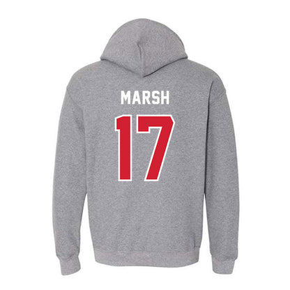 Western Kentucky - NCAA Baseball : Ty Marsh - Classic Shersey Hooded Sweatshirt-1