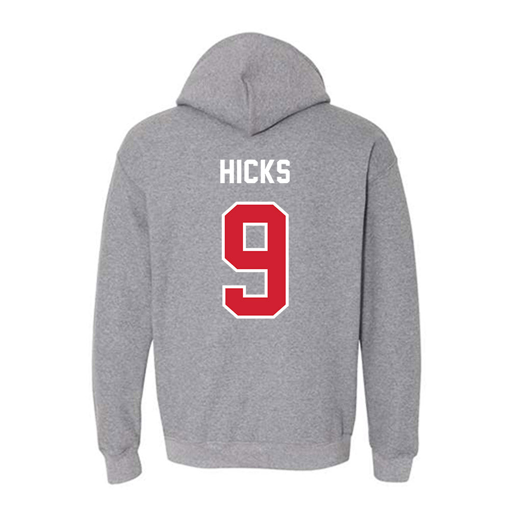 Western Kentucky - NCAA Football : Kalib Hicks - Classic Shersey Hooded Sweatshirt-1