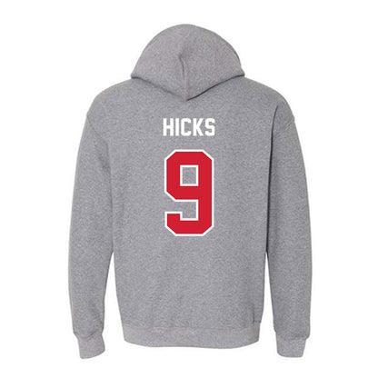 Western Kentucky - NCAA Football : Kalib Hicks - Classic Shersey Hooded Sweatshirt-1