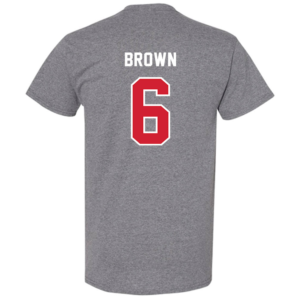 Western Kentucky - NCAA Football : Justin Brown - Classic Shersey T-Shirt-1