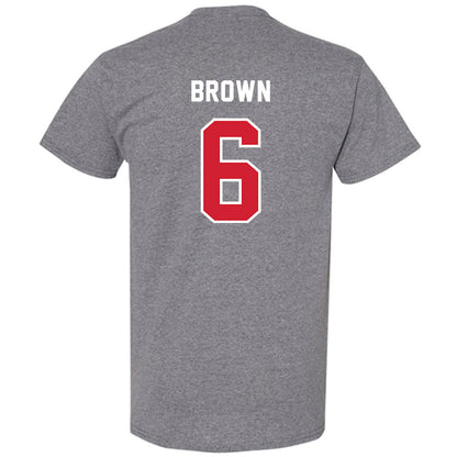 Western Kentucky - NCAA Football : Justin Brown - Classic Shersey T-Shirt-1
