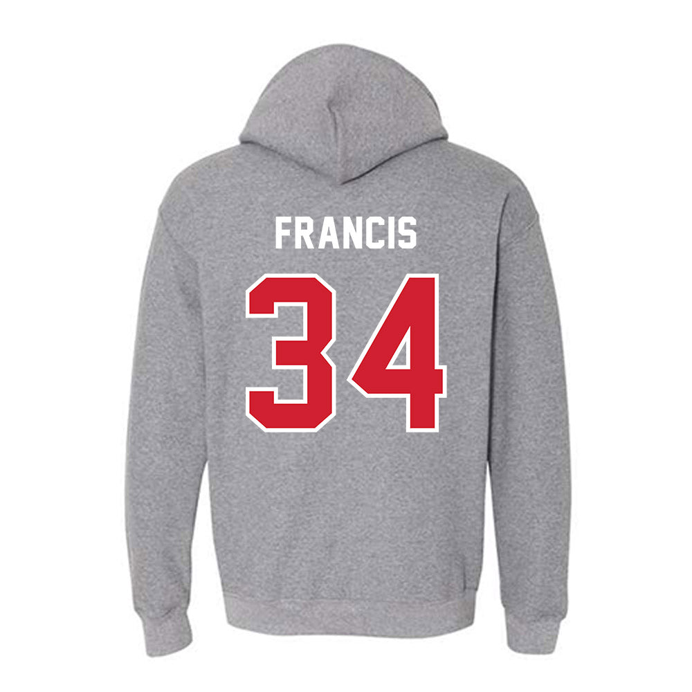 Western Kentucky - NCAA Baseball : Declan Francis - Classic Shersey Hooded Sweatshirt-1