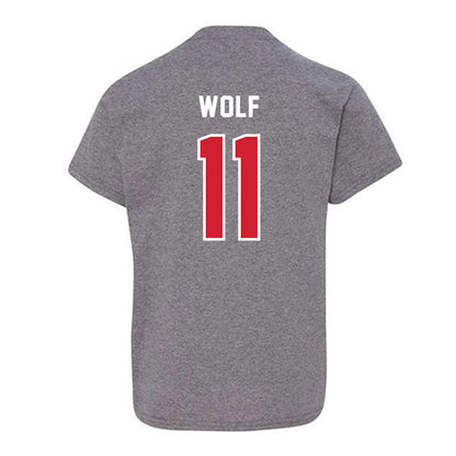Western Kentucky - NCAA Baseball : Conner Wolf - Classic Shersey Youth T-Shirt-1