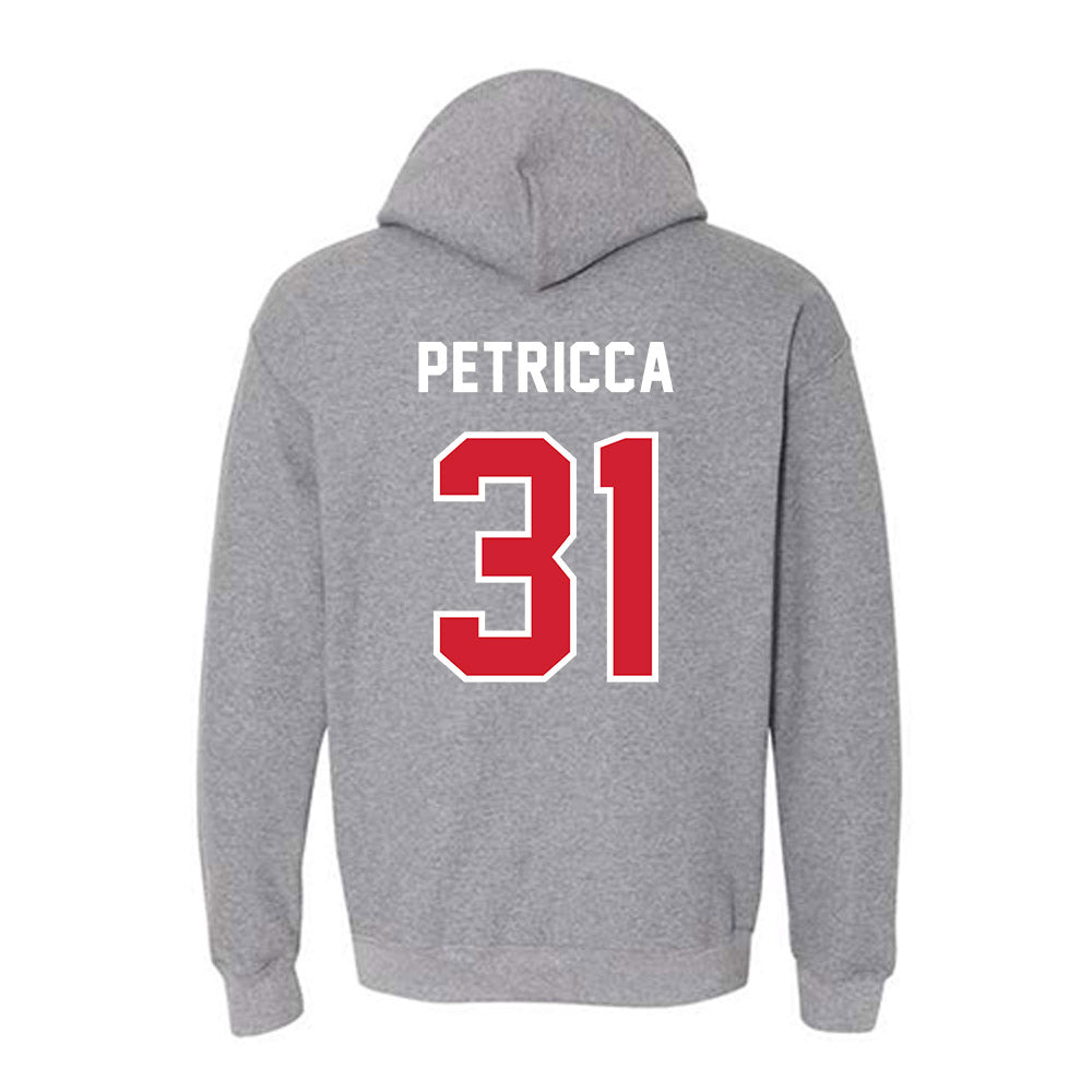 Western Kentucky - NCAA Baseball : Roman Petricca - Classic Shersey Hooded Sweatshirt-1
