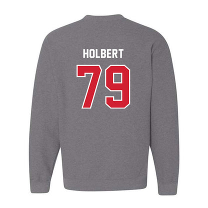 Western Kentucky - NCAA Football : Asa Holbert - Classic Shersey Crewneck Sweatshirt-1
