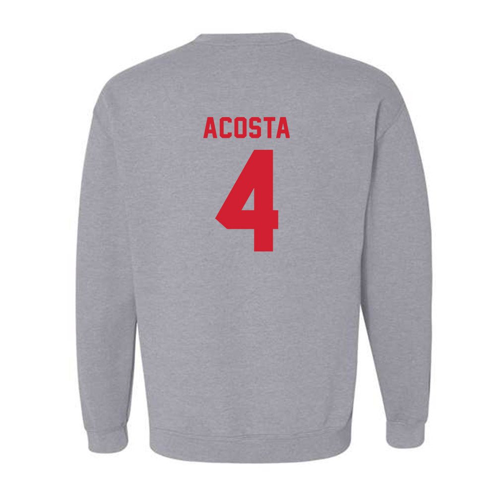Western Kentucky - NCAA Baseball : JP Acosta - Classic Shersey Crewneck Sweatshirt-1