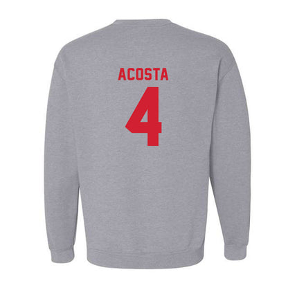 Western Kentucky - NCAA Baseball : JP Acosta - Classic Shersey Crewneck Sweatshirt-1