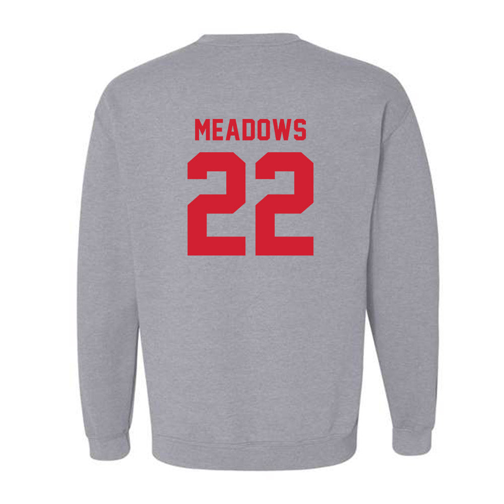 Western Kentucky - NCAA Football : Lekamren Meadows - Classic Shersey Crewneck Sweatshirt-1