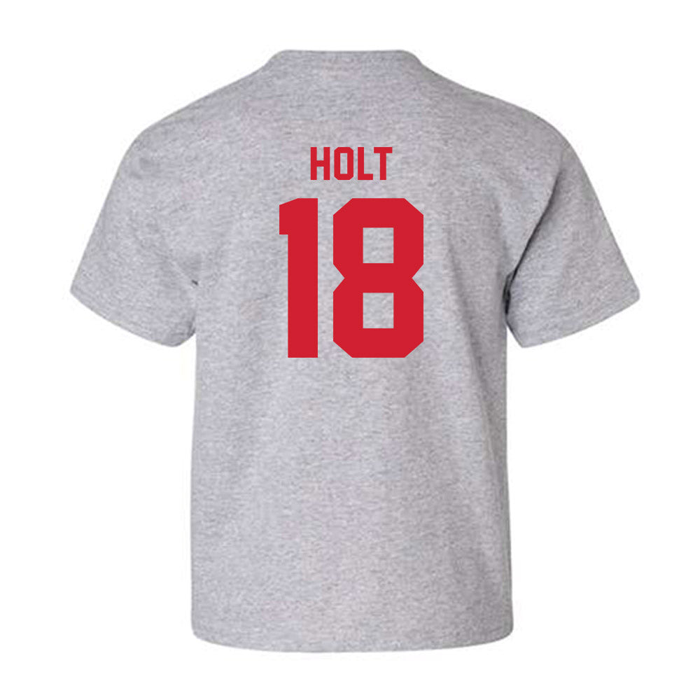 Western Kentucky - NCAA Baseball : Ka'olu Holt - Classic Shersey Youth T-Shirt-1
