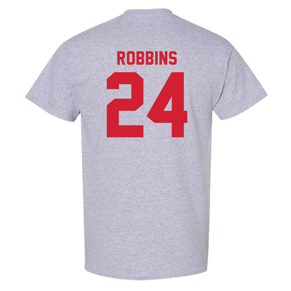 Western Kentucky - NCAA Baseball : Hayden Robbins - Classic Shersey T-Shirt-1