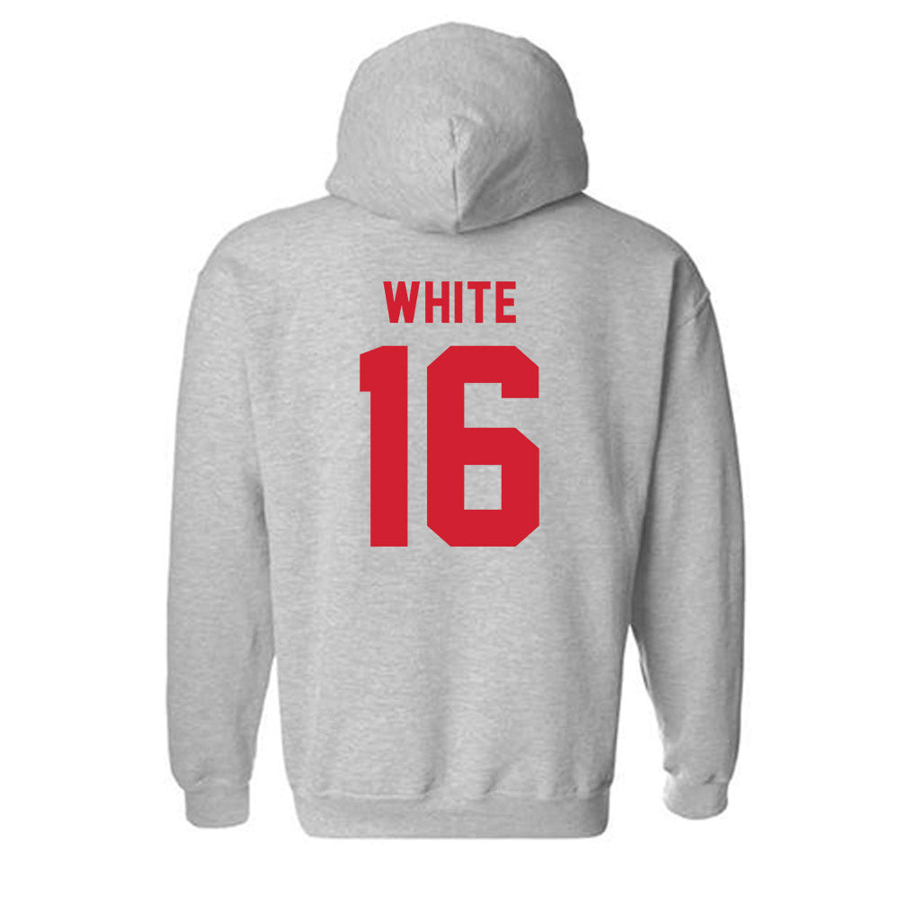 Western Kentucky - NCAA Softball : Annie White - Classic Shersey Hooded Sweatshirt-1