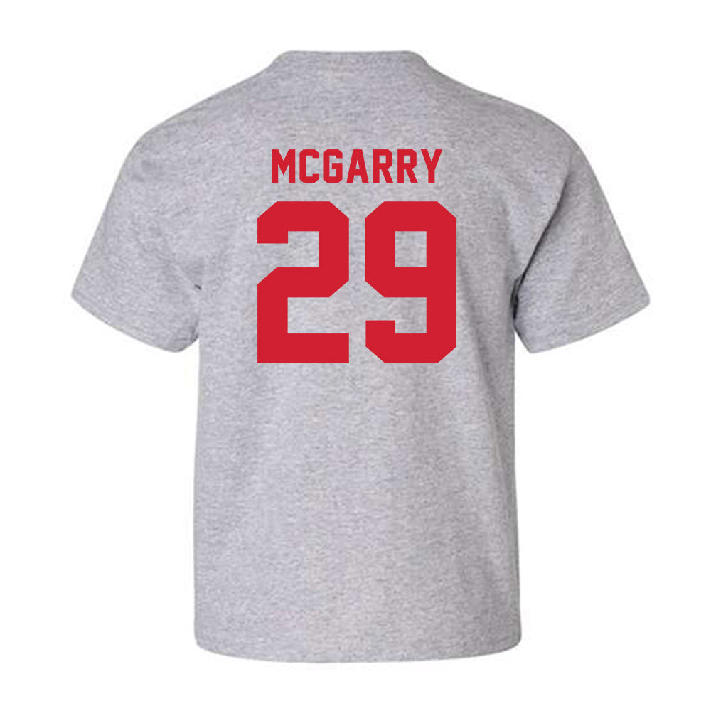 Western Kentucky - NCAA Baseball : Mac McGarry - Classic Shersey Youth T-Shirt-1
