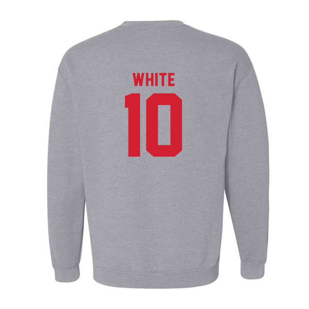 Western Kentucky - NCAA Football : Christian White - Classic Shersey Crewneck Sweatshirt-1