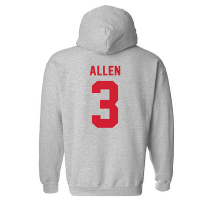 Western Kentucky - NCAA Football : Ajay Allen - Classic Shersey Hooded Sweatshirt-1